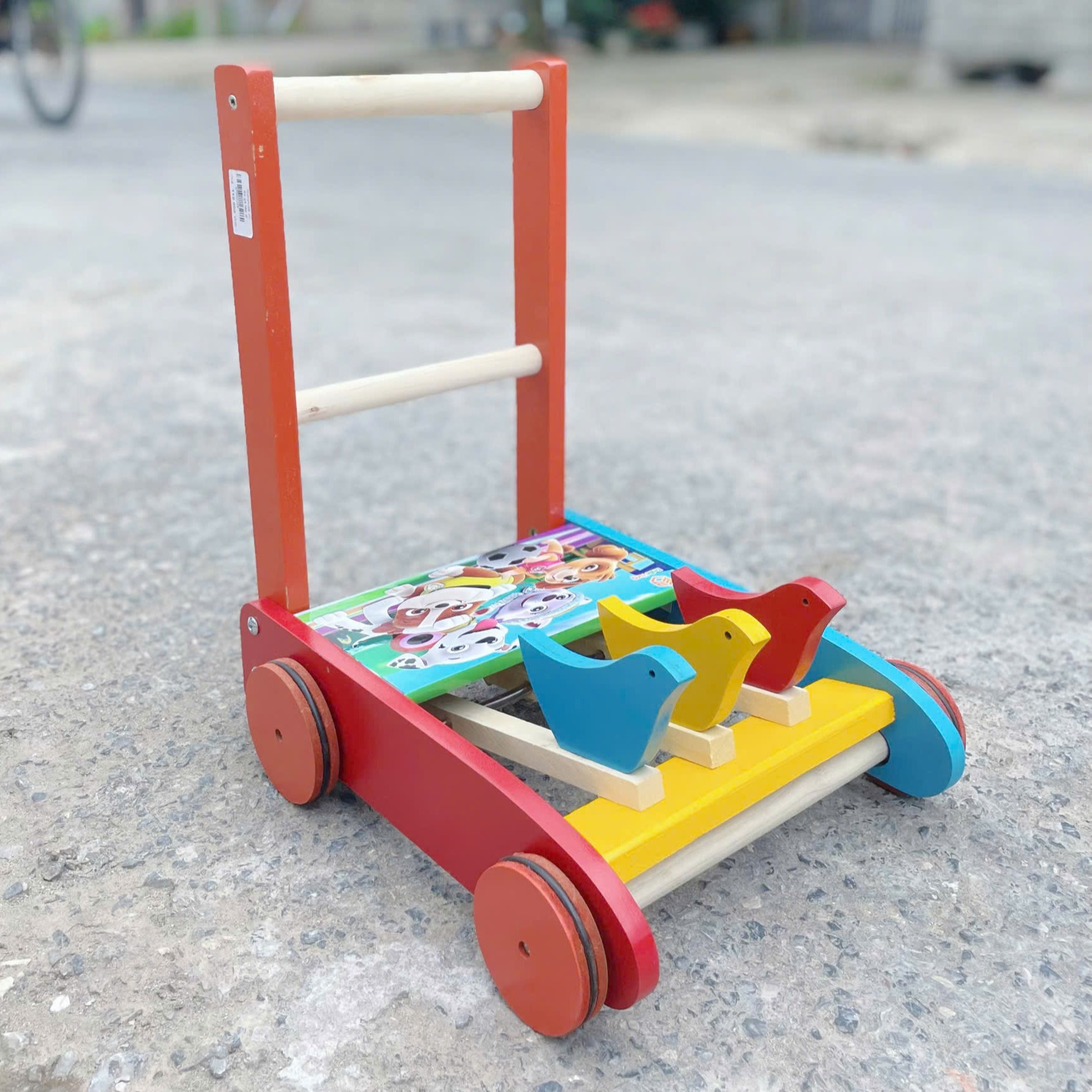 Xe gà tập đi cho bé